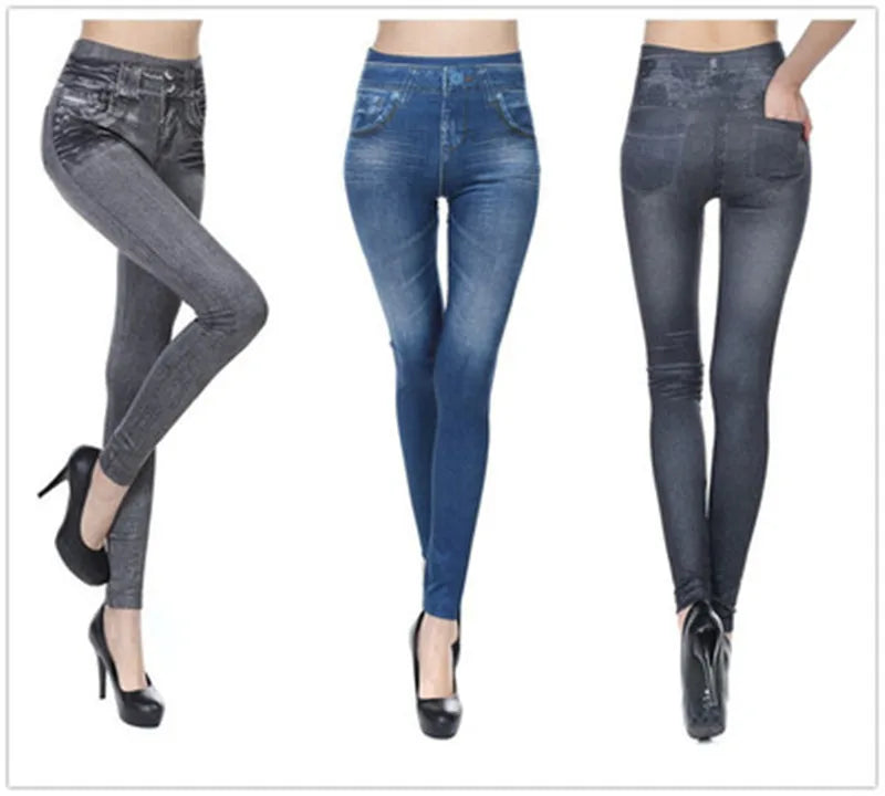 Women Jean Leggings Fitness Pants High Waist Gym Leeggings High Elastic Hip Liftting Fashion Slim Running Cycling Yoga Tights
🚚Livraison gratuite rapide et sécurisé FR FelizShop