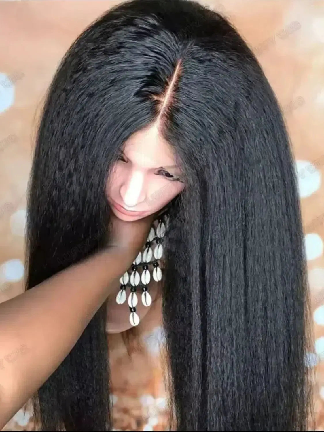 Perruque Synthétique Lisse 13x4 – Sans Colle, Pré-Coiffée, Résistante à la Chaleur | Volume 180%, Style Élégant et Naturel
🚚Livraison gratuite rapide et sécurisé FR FelizShop