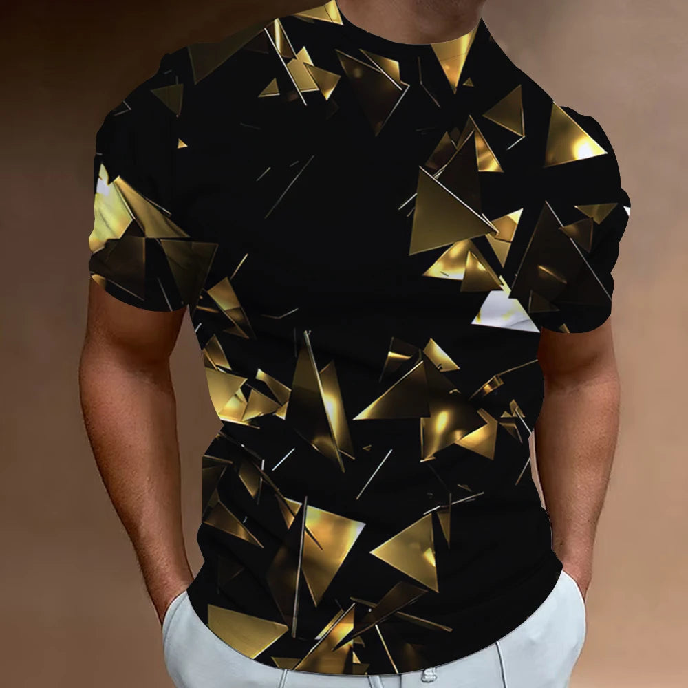 T-shirt Homme – Motif Géométrique 3D | Oversize & Décontracté
Tailles : M à XXL – coupe loose oversize
Matière : coton doux et respirant
Style : imprimé 3D géométrique, look rétro et casual 🚚 Livraison rapi FelizShop