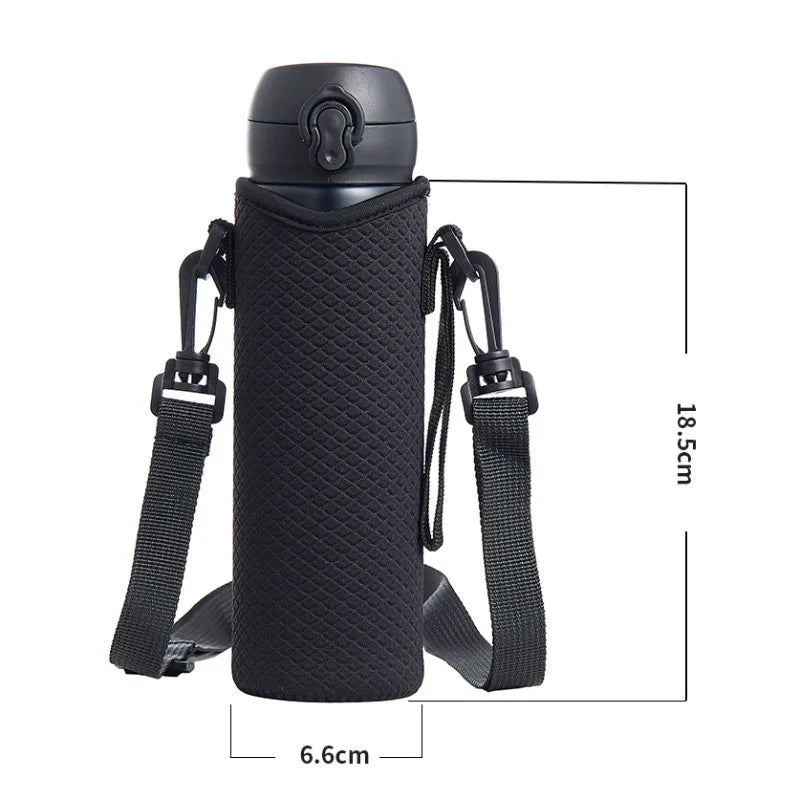 Housse isotherme en néoprène avec sangle — Étui portable pour bouteille d’eau 500 ml — Accessoire camping et sac à gourde sous vide
🚚 Livraison rapide en 8 à 12 jours ouvrés depuis la France FelizShop