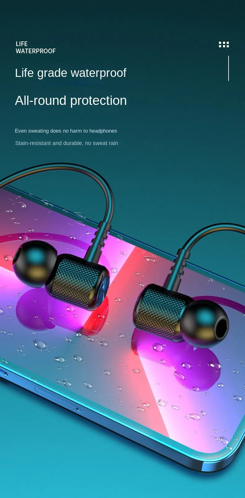 Wireless Headphones Bluetooth 5.0 Neckband Earphones Silicone Hifi 9D Stereo Sports Headset Halter Waterproof Magnetic Earbuds 🚚 Livraison rapide en 8 à 12 jours ouvrés FelizShop