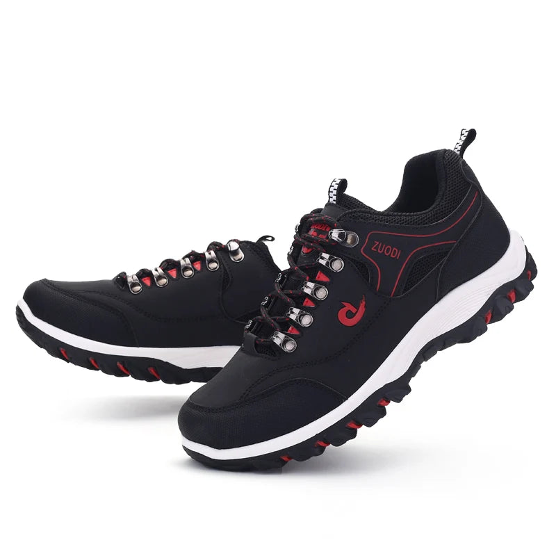 Chaussures Décontractées Homme en Cuir – Sneakers Légères Style Tennis | Printemps, Automne, Hiver FelizShop