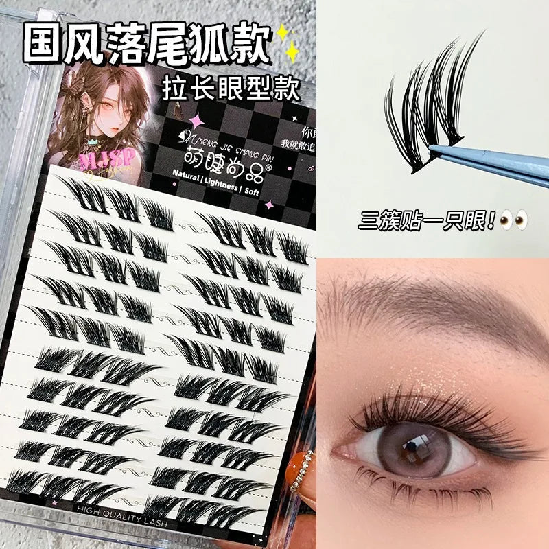 Faux-cils Segments Effet Fox Eyes – Regard Allongé & Naturel🚚Livraison gratuite rapide et sécurisé FR - FelizShop