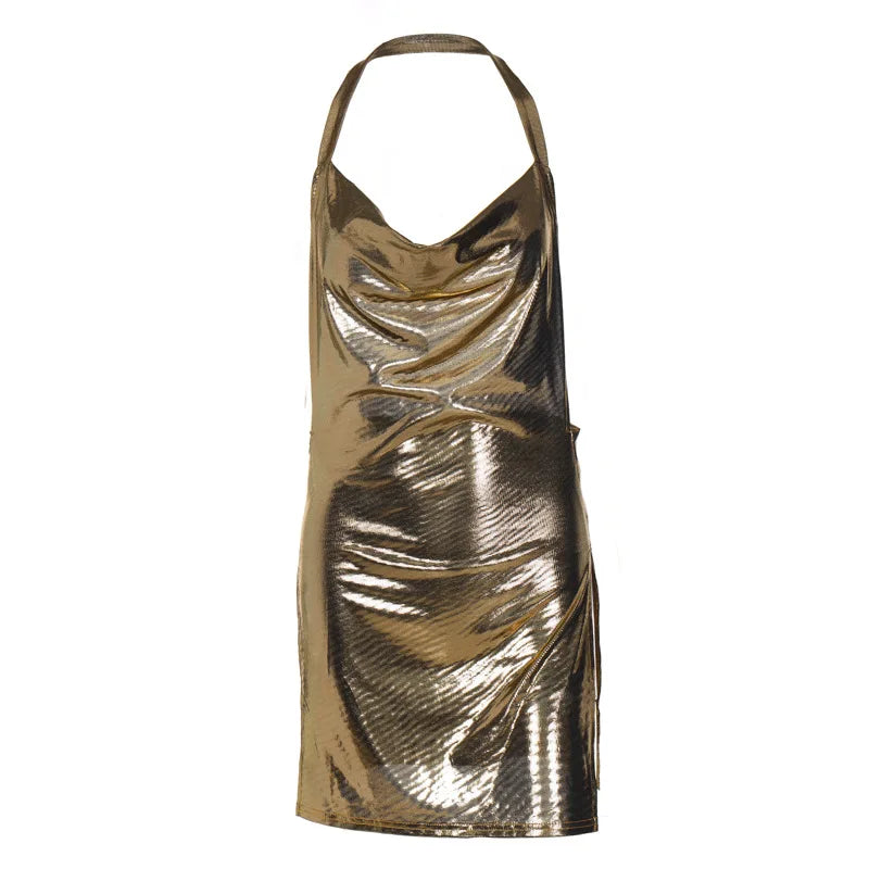 Robe courte élégante et sexy pour femme — Col noué, dos nu, décolleté orné de sequins — Robe de soirée, fête, danse
🚚 Livraison rapide en 8 à 12 jours ouvrés depuis la France FelizShop