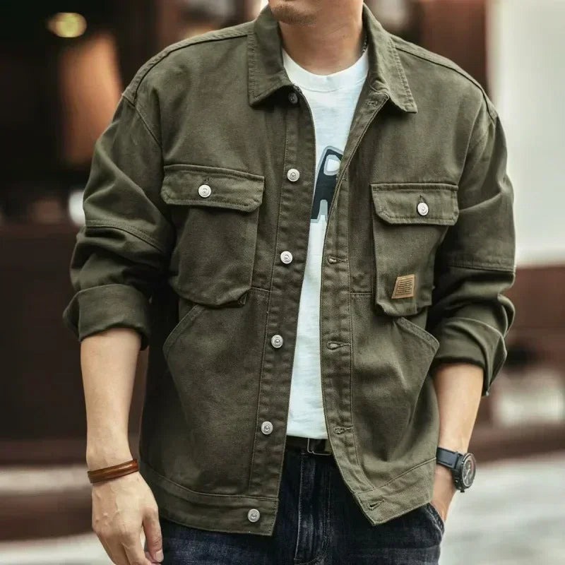 Veste Cargo Homme – Printemps/Automne 2024 | Style Décontracté & Urbain | Coupe Large Haute Qualité en Jean
🚚Livraison rapide gratuite et sécurisée FelizShop