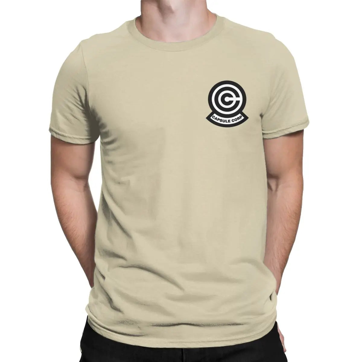 T-shirt Homme Capsule Corp – 100% Coton – Style Geek & Décontracté🚚 Livraison rapide en 8 à 12 jours ouvrés depuis la France FelizShop