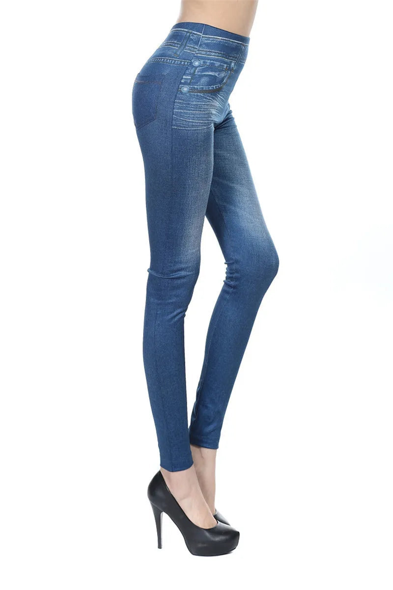 Women Jean Leggings Fitness Pants High Waist Gym Leeggings High Elastic Hip Liftting Fashion Slim Running Cycling Yoga Tights
🚚Livraison gratuite rapide et sécurisé FR FelizShop