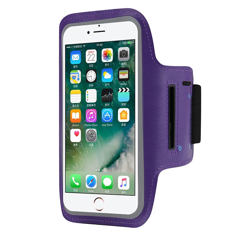 Brassard téléphone portable sport en extérieur — Support smartphone universel pour gym, course — Pochette brassard pour téléphones 4 à 7 pouces🚚 Livraison rapide en 8 à 12 jours ouvrés depuis la France FelizShop
