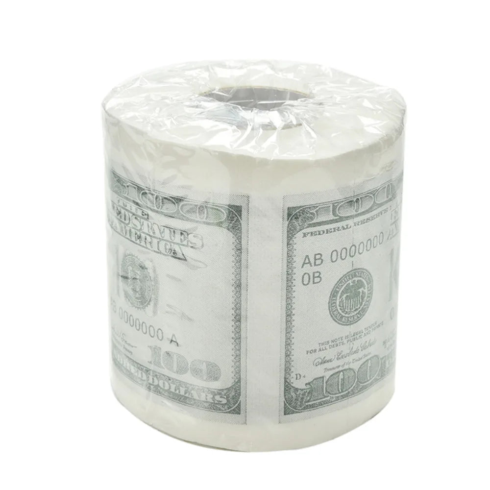 Papier Toilette Billet 100 Dollars – Gag Amusant et Cadeau Insolite FelizShop