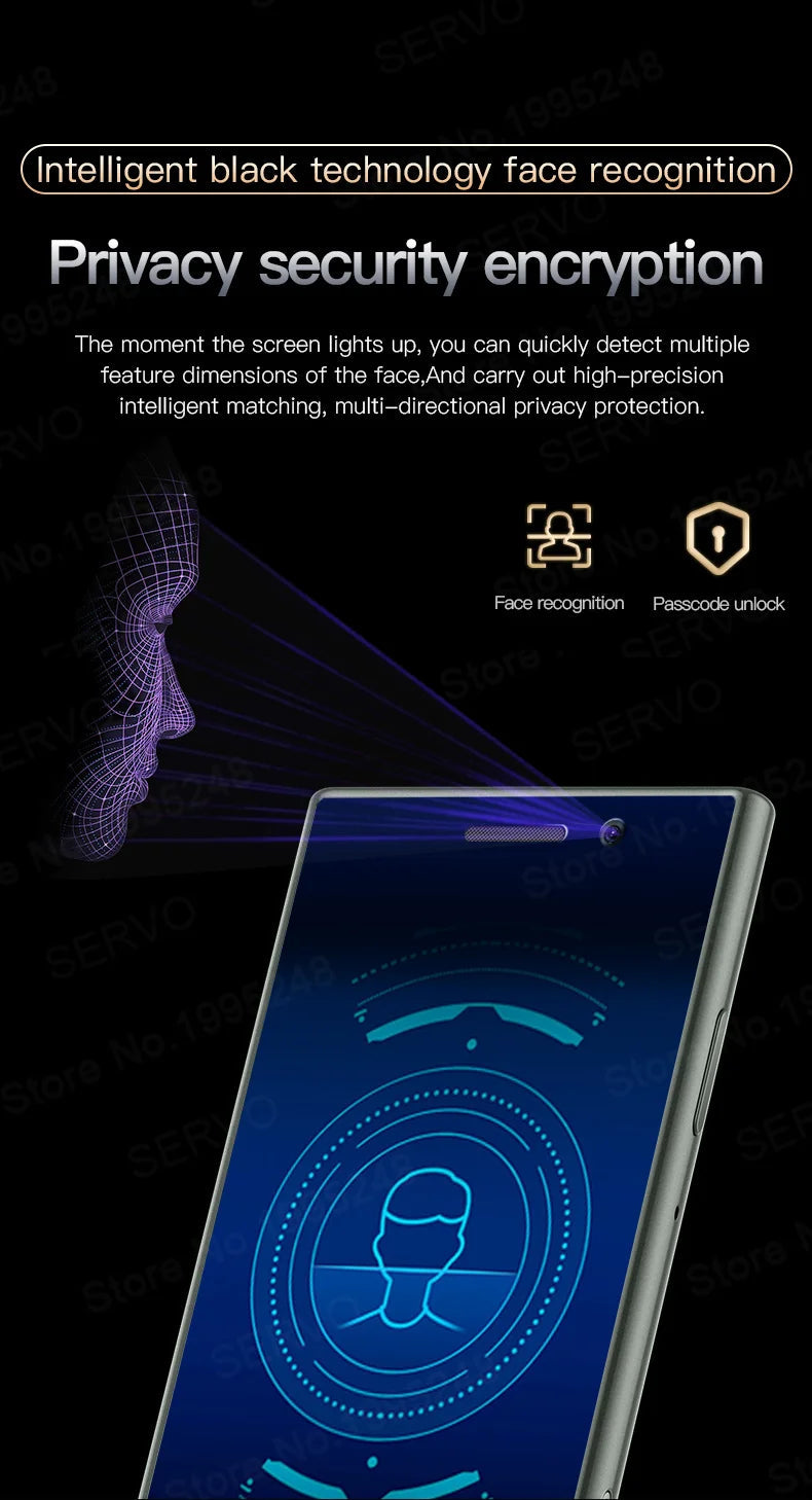 Smartphone mini original SERVO S24 – Téléphone portable 4G Android 10.0 avec reconnaissance faciale, GPS, écran 3", 2 Go RAM / 16 Go ROM, batterie 2000 mAh.🚚Livraison gratuite rapide et sécurisé FR FelizShop
