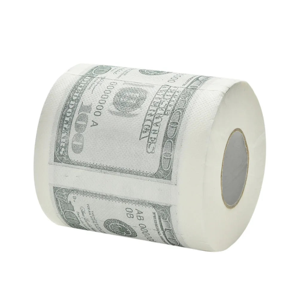 Papier Toilette Billet 100 Dollars – Gag Amusant et Cadeau Insolite FelizShop