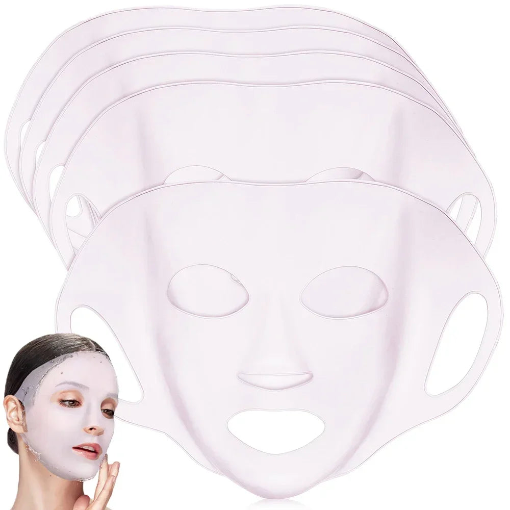 Masque Couvre-Visage en Silicone 3D – Réutilisable avec Attache Oreilles – Pour Booster l’Hydratation & les Soins🚚 Livraison rapide en 8 à 12 jours ouvrés depuis la France FelizShop