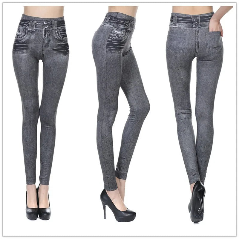 Women Jean Leggings Fitness Pants High Waist Gym Leeggings High Elastic Hip Liftting Fashion Slim Running Cycling Yoga Tights
🚚Livraison gratuite rapide et sécurisé FR FelizShop