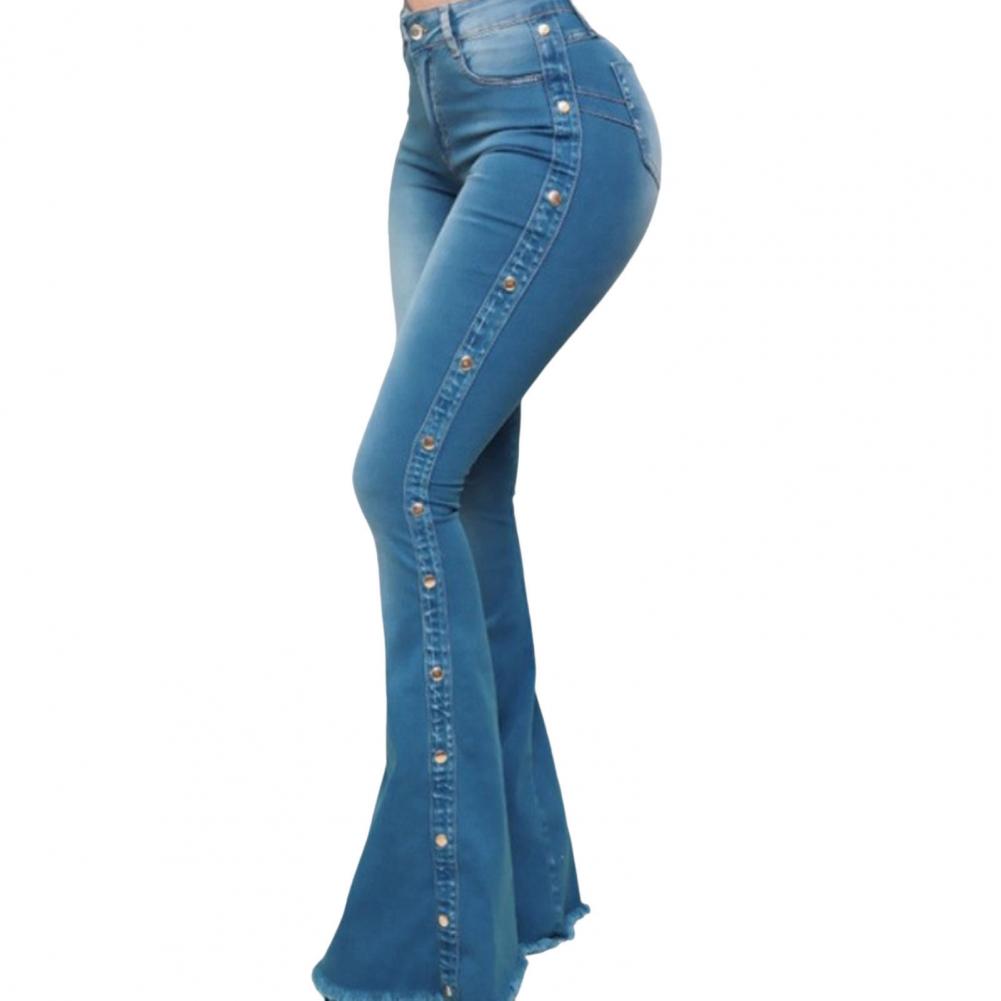 Mid Waisted Stretch Flare Jeans Women Denim Pants Wide Leg Butt-lifted Casual Korean Style Skinny Bell Bottom Pocket Trousers
🚚Livraison gratuite rapide et sécurisé FR FelizShop