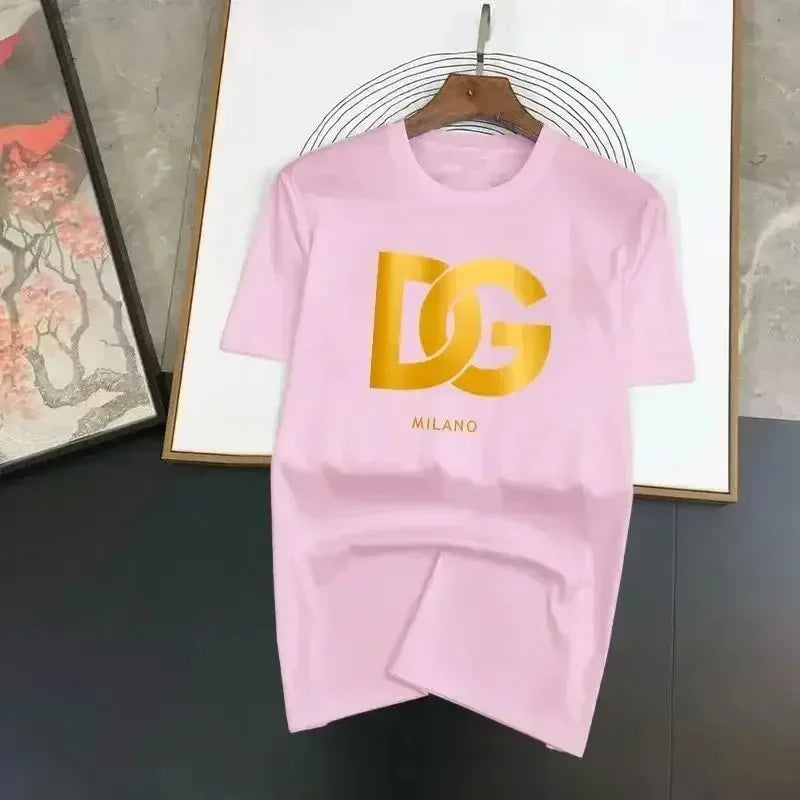 T-shirt d'Été en Coton Respirant – Impression Mode & Design Stylé FelizShop