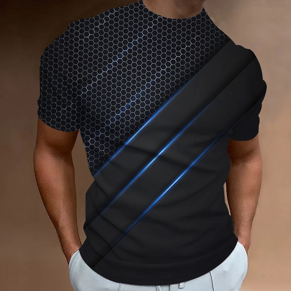 T-shirt Homme – Motif Géométrique 3D | Oversize & Décontracté
Tailles : M à XXL – coupe loose oversize
Matière : coton doux et respirant
Style : imprimé 3D géométrique, look rétro et casual 🚚 Livraison rapi FelizShop