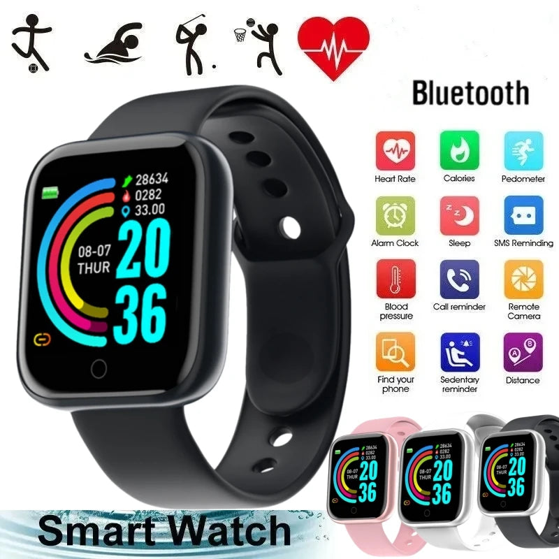 Montre connectée pour hommes et femmes — Montre bracelet Bluetooth, musique, sport, suivi santé, bracelet fitness, montre digitale
🚚 Livraison rapide en 8 à 12 jours ouvrés depuis la France FelizShop