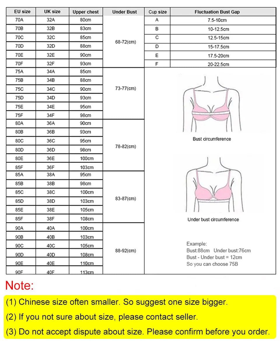 Soutien-gorge féminin sans armature – Lingerie sexy en dentelle pour femmes et filles – Noir/Blanc – Joli soutien-gorge confortable 🚚 Livraison rapide en 8 à 12 jours ouvrés depuis la France FelizShop