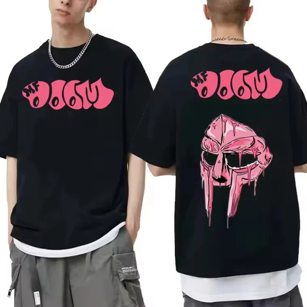 T-shirt Graphique MF DOOM x Madlib – Impression Double Face – Unisexe, Style Streetwear🚚 Livraison rapide en 8 à 12 jours ouvrés depuis la France FelizShop