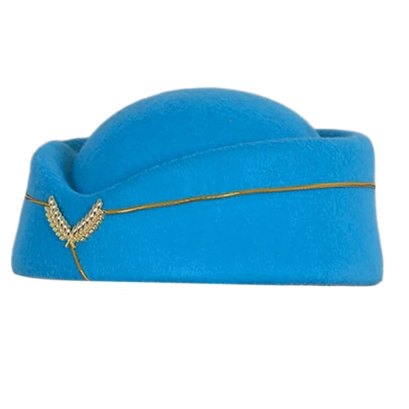 Chapeau Hôtesse de l’Air – Accessoire Uniforme & Cosplay Élégant Femme FelizShop