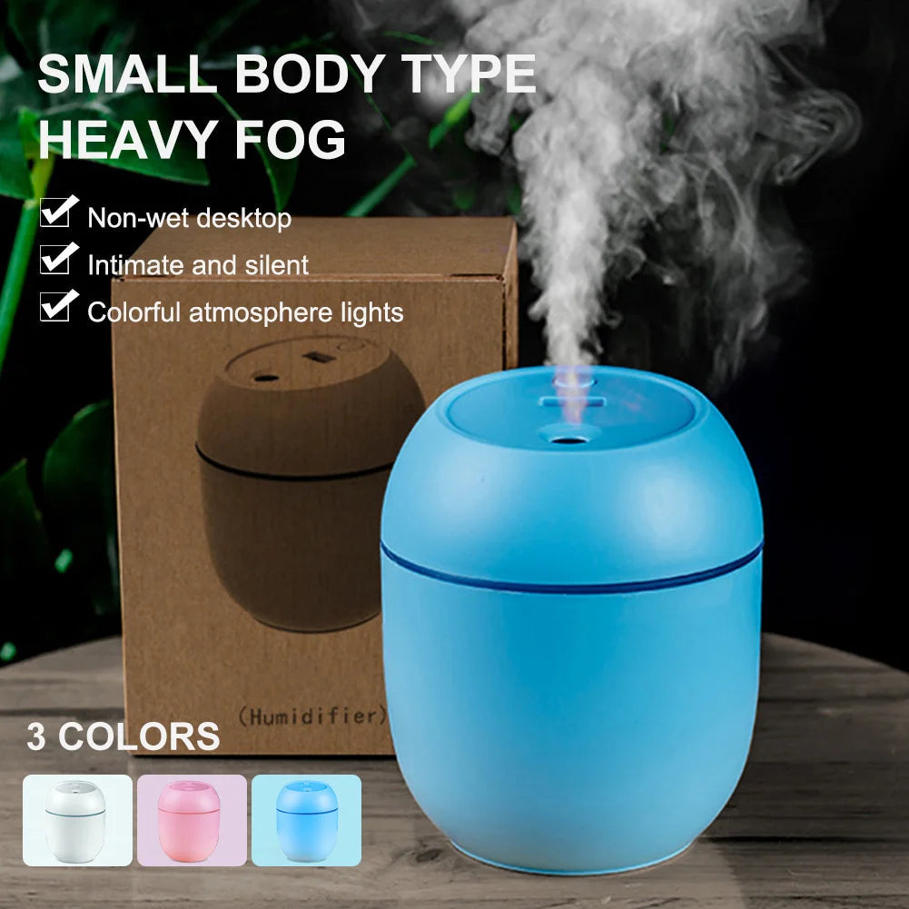 USB Mini Air Humidifier Aroma Essential Oil Diffuser For Home Car Ultrasonic Mute Mist Maker Diffuser with LED Color Lamp 🚚 Livraison rapide en 8 à 12 jours ouvrés depuis la France FelizShop