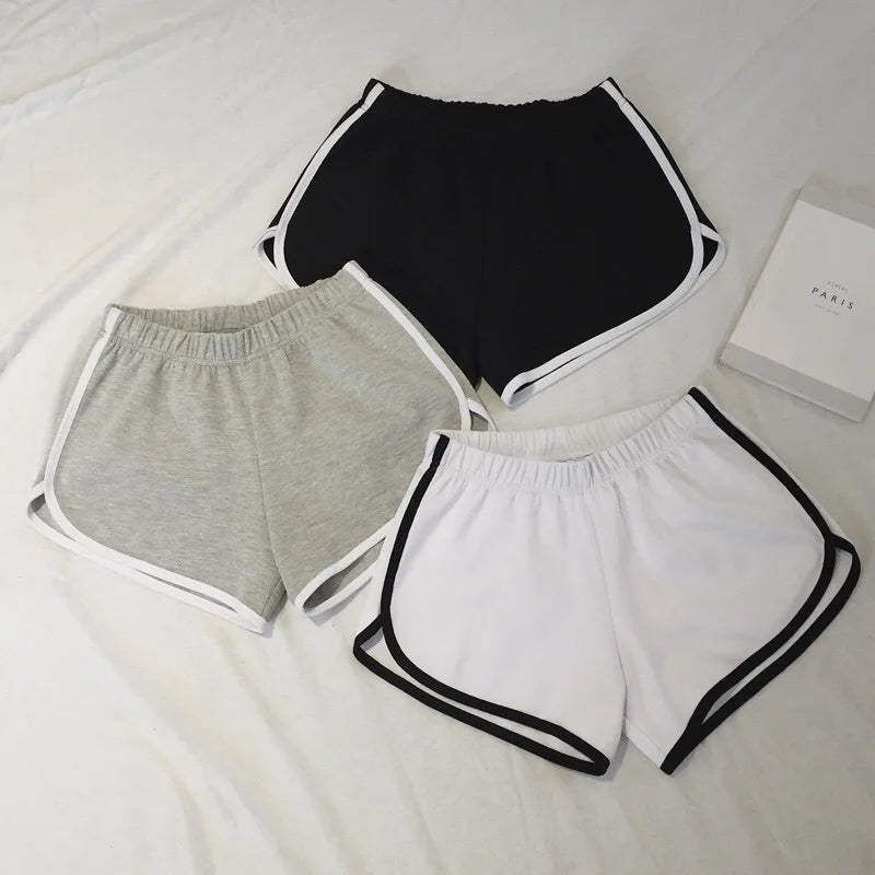 Elastic Shorts for Women, Loose Fitting, Quick Drying, Summer Thin Running, Fitness, Leisure, and Anti External Wear. Instagram🚚Livraison gratuite rapide et sécurisé FR FelizShop