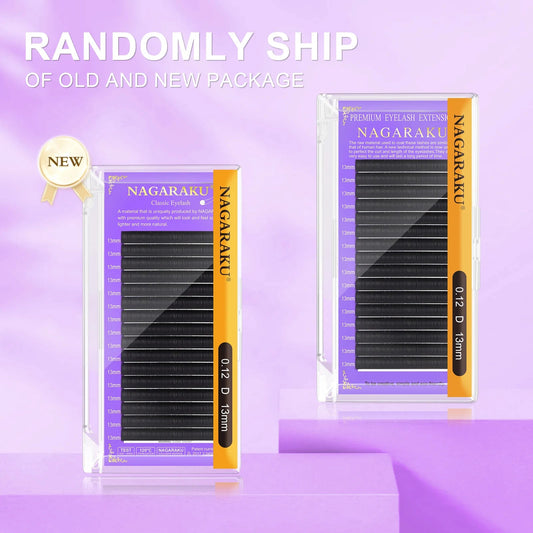 Extensions de Cils Individuels NAGARAKU – Cils Naturels Doux en Soie Synthétique | Haute Qualité Maquillage Pro🚚 Livraison rapide FelizShop