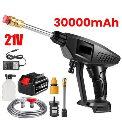 Pistolet de Lavage Haute Pression Sans Fil – 30 Bar, 20000mAh FelizShop