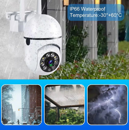 Caméra WiFi 1080P HD – Version Haute Qualité, Caméra Sans Fil 360° pour Intérieur et Extérieur
🚚 Livraison rapide en 8 à 12 jours ouvrés depuis la France FelizShop