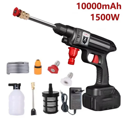 Pistolet de Lavage Haute Pression Sans Fil – 30 Bar, 20000mAh FelizShop
