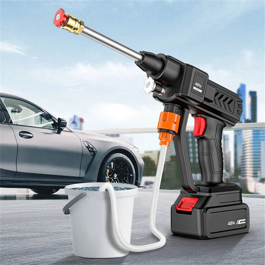 Pistolet de Lavage Haute Pression Sans Fil – 30 Bar, 20000mAh FelizShop