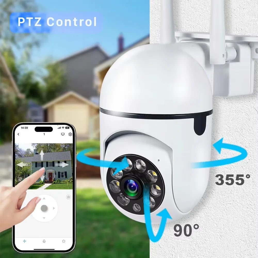 Caméra WiFi 1080P HD – Version Haute Qualité, Caméra Sans Fil 360° pour Intérieur et Extérieur
🚚 Livraison rapide en 8 à 12 jours ouvrés depuis la France FelizShop
