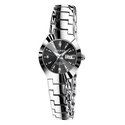 Montres Couple FNGEEN 2024 – Montre Homme & Femme de Luxe Acier Inoxydable FelizShop