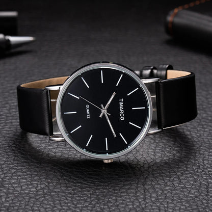 Montre Femme Élégante – Style Minimaliste & Bracelet Cuir – Mouvement Quartz🚚 Livraison rapide en 8 à 12 jours ouvrés depuis la France FelizShop