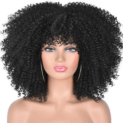 20colors in Stock Afro Kinky Curly Wig Heat Resistant Short Kinky Curly Wigs Synthetic Hair Wig
🚚Livraison gratuite rapide et sécurisé FR FelizShop