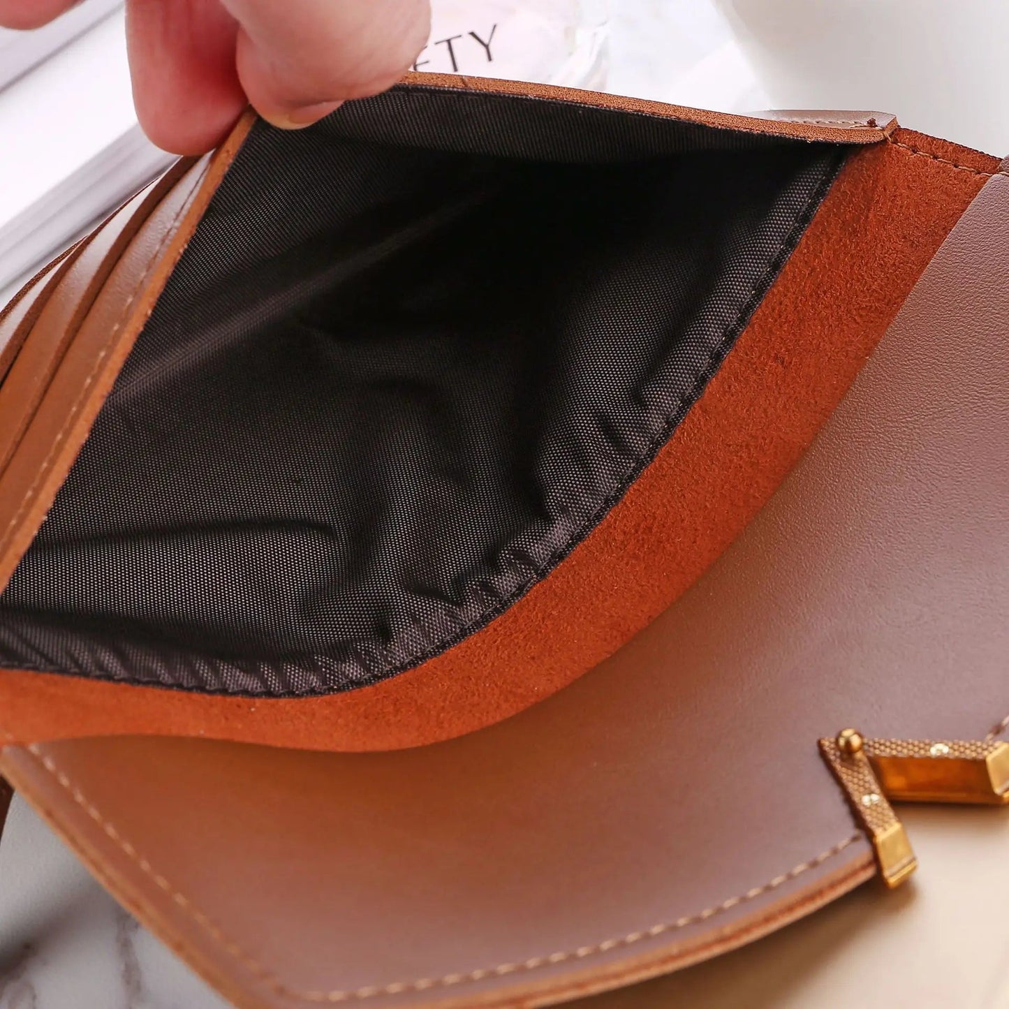 Portefeuille Femme Cuir 2023 – Pochette Enveloppe Chic, Porte-Monnaie & Cartes🚚Livraison rapide gratuite et sécurisée FelizShop
