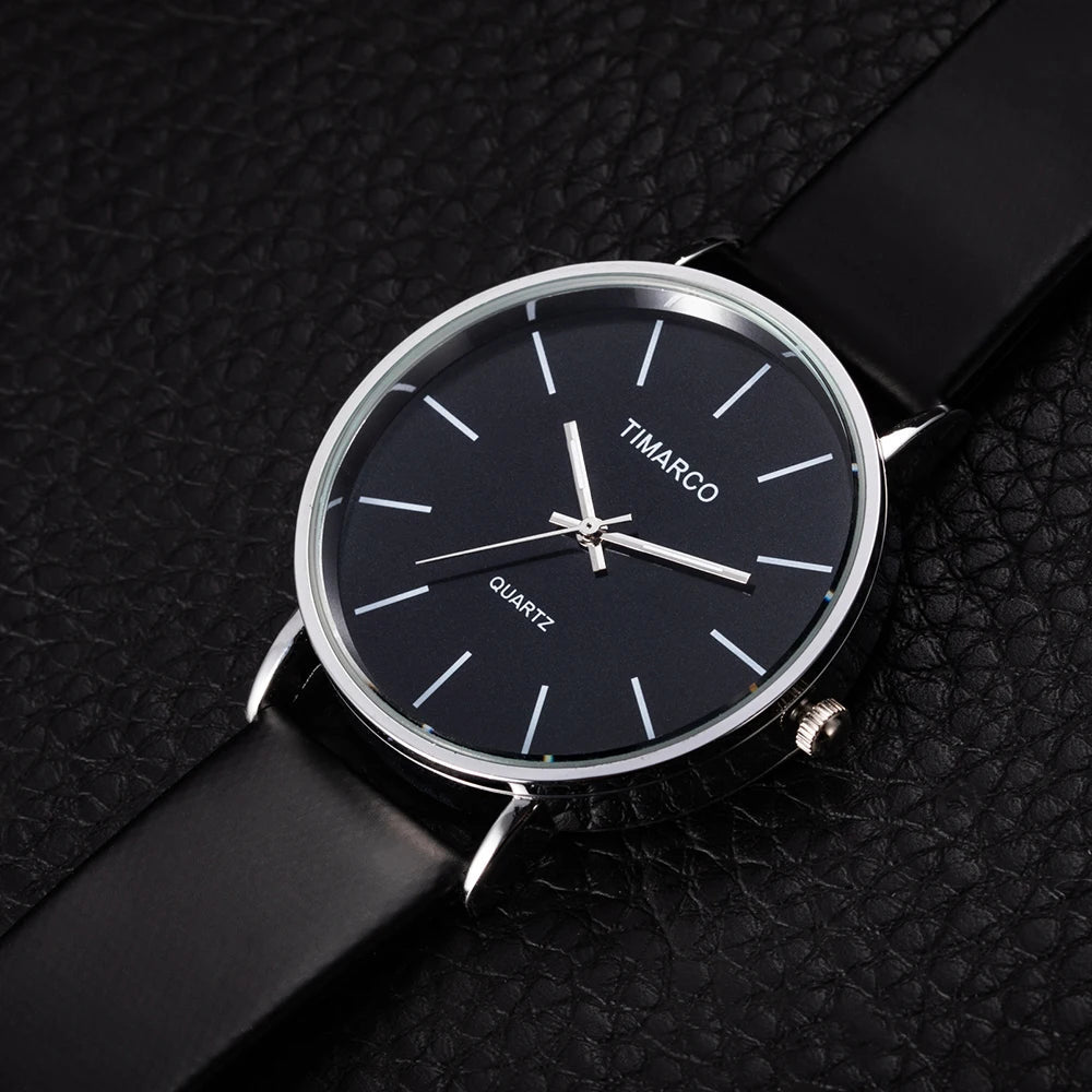 Montre Femme Élégante – Style Minimaliste & Bracelet Cuir – Mouvement Quartz🚚 Livraison rapide en 8 à 12 jours ouvrés depuis la France FelizShop