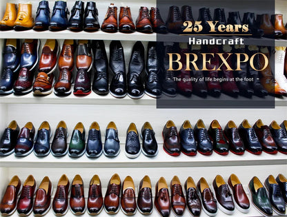 Chaussures en cuir casual haut de gamme pour homme — Style britannique classique, faites main — Chaussures plates confortables pour rendez-vous, soirées et fêtes🚚 Livraison rapide en 8 à 12 jours ouvrés depuis la F FelizShop