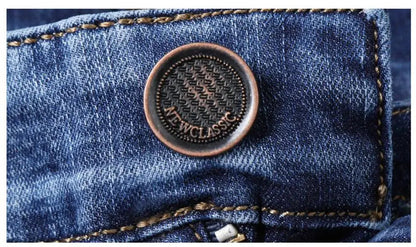 Short en Jean Homme Bleu Été – Coupe Droite, Taille 40 – Denim Coton Léger & Confortable FelizShop