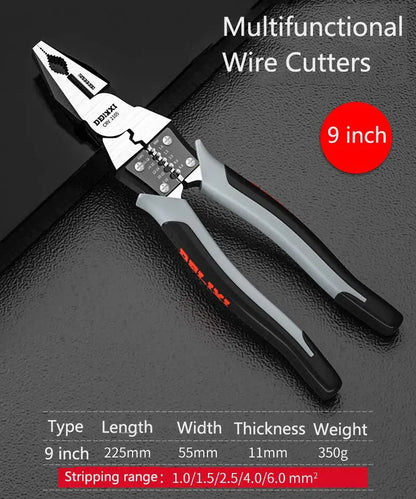 Pince Multifonction Électricien – Coupe-Fils & Pince Long Nez FelizShop