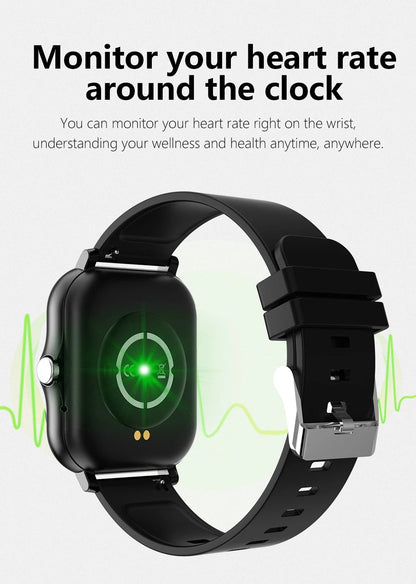 Montre connectée sport 1,83'' — Montre fitness, suivi santé, étanche, appels sans fil — Pour hommes et femmes — Compatible iOS, Xiaomi (2025)🚚 Livraison rapide en 8 à 12 jours ouvrés depuis la France FelizShop
