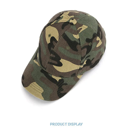 Nouvelle casquette d’été pour enfants en coton – Casquette camouflage style jungle pour garçons et filles – Casquette hip-hop réglable pour étudiants et bébés🚚 Livraison rapide FelizShop