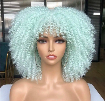 20colors in Stock Afro Kinky Curly Wig Heat Resistant Short Kinky Curly Wigs Synthetic Hair Wig
🚚Livraison gratuite rapide et sécurisé FR FelizShop