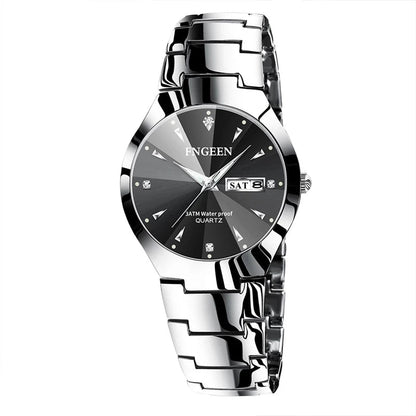 Montres Couple FNGEEN 2024 – Montre Homme & Femme de Luxe Acier Inoxydable FelizShop