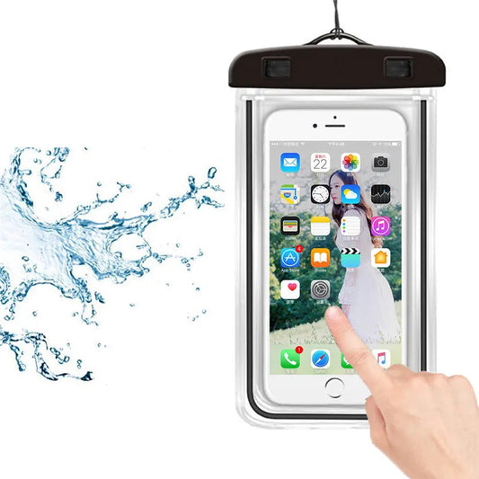 Pochette étanche pour téléphone – Sac de plongée, natation, sports nautiques, plage, ski – Étui sec pour téléphone jusqu’à 6 pouces 🚚 Livraison rapide en 8 à 12 jours ouvrés depuis la France FelizShop