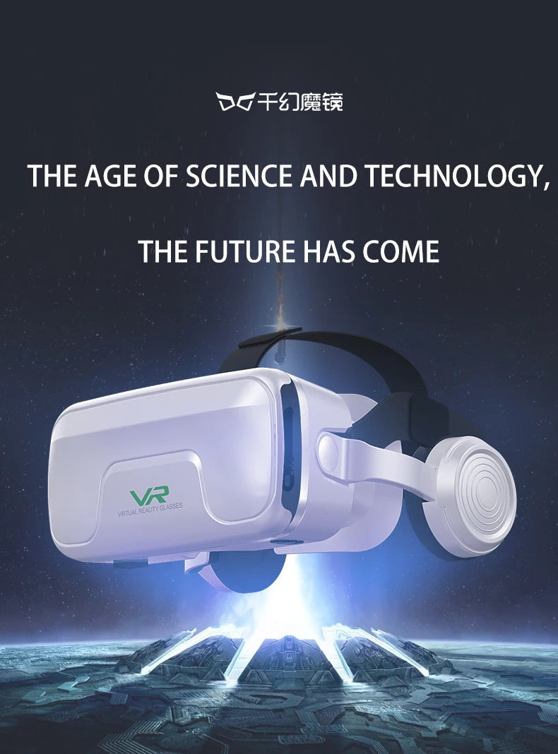 Casque VR Shinecon 10.0 – Lunettes de réalité virtuelle 3D pour smartphone. Vision binoculaire immersive, compatible jeux vidéo, films et applications VR.🚚Livraison gratuite rapide et sécurisé FR FelizShop