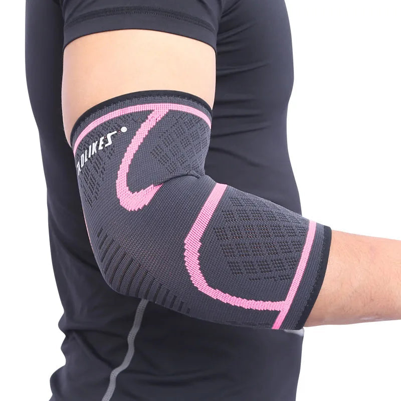 AOLIKES — Coudière respirante (1 pièce) — Protection pour basketball, football, volley-ball — Support élastique de coude, sécurité sportive🚚 Livraison rapide en 8 à 12 jours ouvrés depuis la France FelizShop