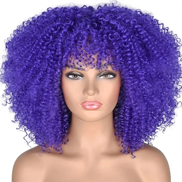 20colors in Stock Afro Kinky Curly Wig Heat Resistant Short Kinky Curly Wigs Synthetic Hair Wig
🚚Livraison gratuite rapide et sécurisé FR FelizShop