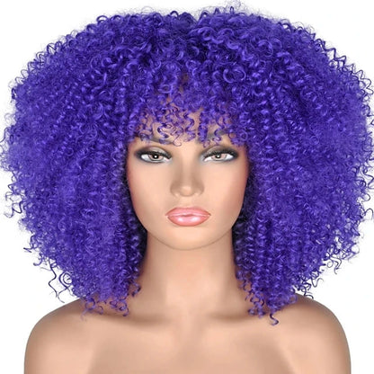 20colors in Stock Afro Kinky Curly Wig Heat Resistant Short Kinky Curly Wigs Synthetic Hair Wig
🚚Livraison gratuite rapide et sécurisé FR FelizShop