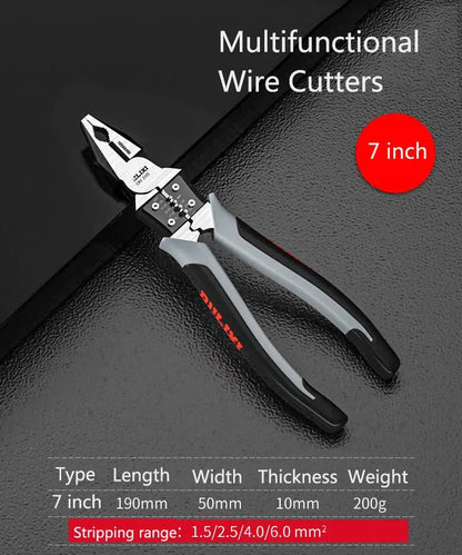 Pince Multifonction Électricien – Coupe-Fils & Pince Long Nez FelizShop